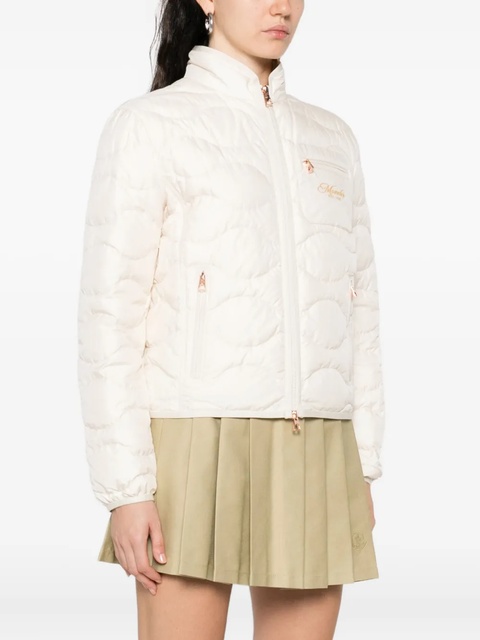 Moncler quilted zip-front jacket - Neutrals - zdjęcie produktu nr 2