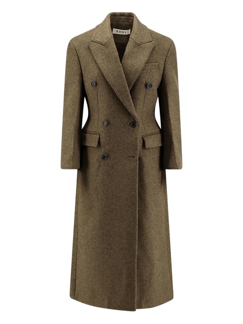 Róhe double-breasted coat - Green - zdjęcie produktu nr 1