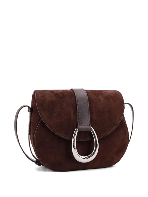 STAUD Bella Saddle flap closure crossbody bag - Brown - zdjęcie produktu nr 2