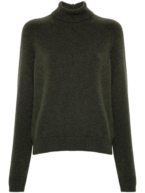 FENDI logo-embroidered sweater - Green - zdjęcie produktu nr 1