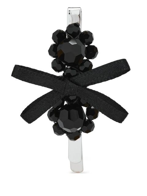 Simone Rocha beaded bow hair accessory - Black - zdjęcie produktu nr 1