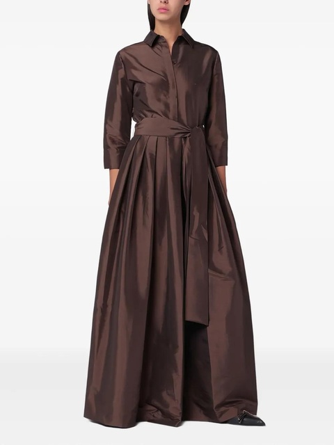 Simkhai tie-waist maxi dress - Brown - zdjęcie produktu nr 1