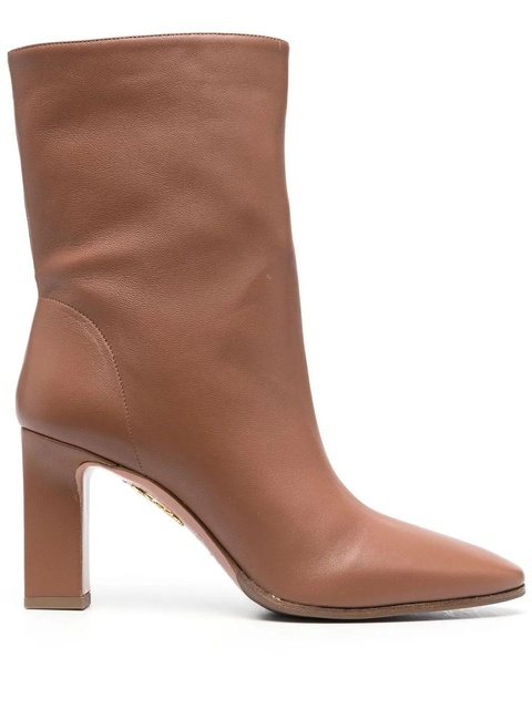 Aquazzura Manzoni 85mm ankle boots - Brown - zdjęcie produktu nr 1