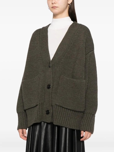 Róhe wool cardigan - Green - zdjęcie produktu nr 1
