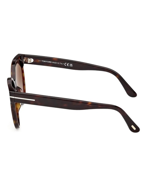 TOM FORD Eyewear round-frame sunglasses - Brown - zdjęcie produktu nr 2