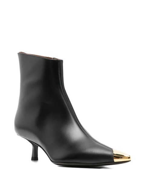 Giuseppe Zanotti 50mm pointed-toe heeled boots - Black - zdjęcie produktu nr 2