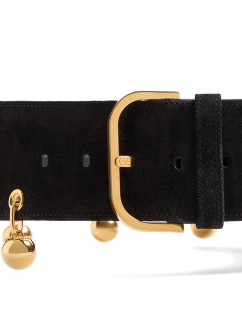 Valentino Garavani 65mm VLogo Signature belt - Black - zdjęcie produktu nr 2