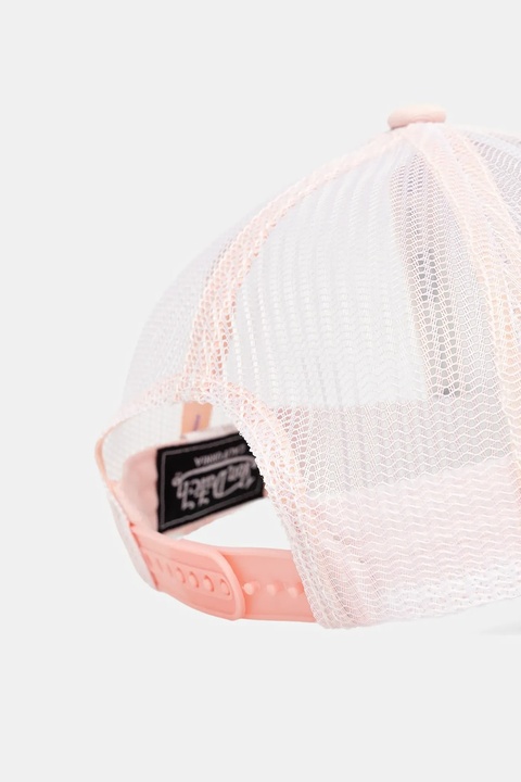 Von Dutch czapka z daszkiem kolor różowy VD.0.CAS2.LOVU - zdjęcie produktu nr 2