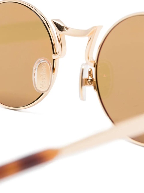Max Mara Eyewear Safiye sunglasses - Gold - zdjęcie produktu nr 1