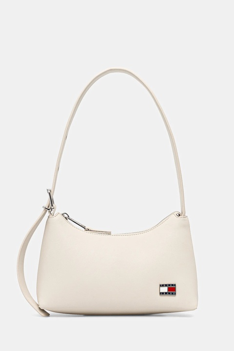 Tommy Jeans torebka kolor beżowy AW0AW17873 - zdjęcie produktu nr 1