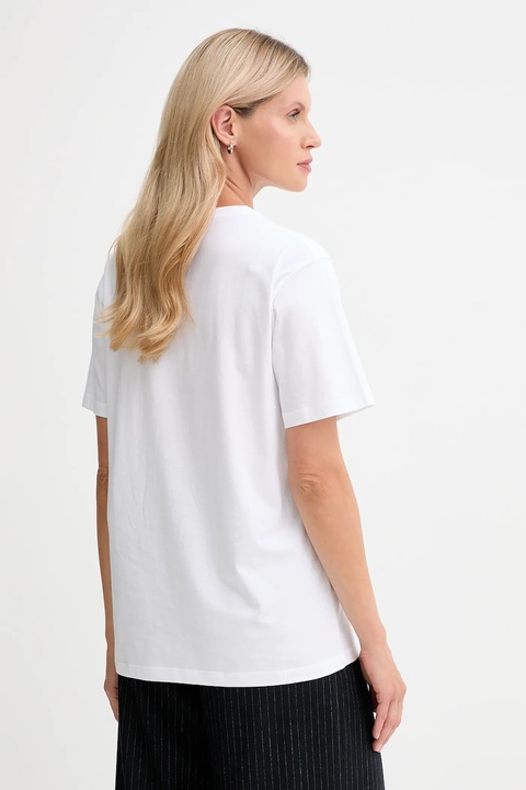 Bally t-shirt bawełniany damski kolor biały WJE087 - zdjęcie produktu nr 2