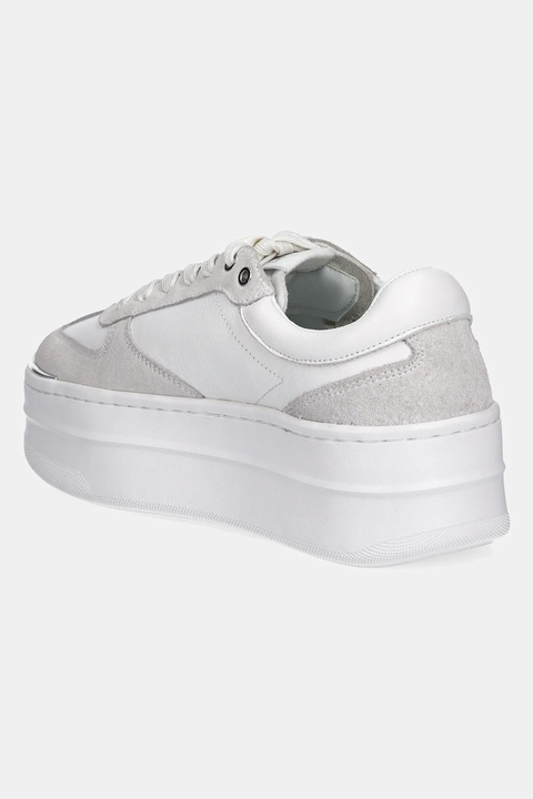 Karl Lagerfeld sneakersy skórzane KOBO III kolor biały KL65025 - zdjęcie produktu nr 1