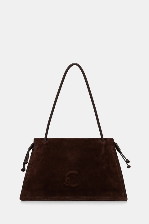 Coccinelle torebka zamszowa COCCINELLEDULSE SUEDE kolor brązowy E1.SS6.13.01.01 - zdjęcie produktu nr 1