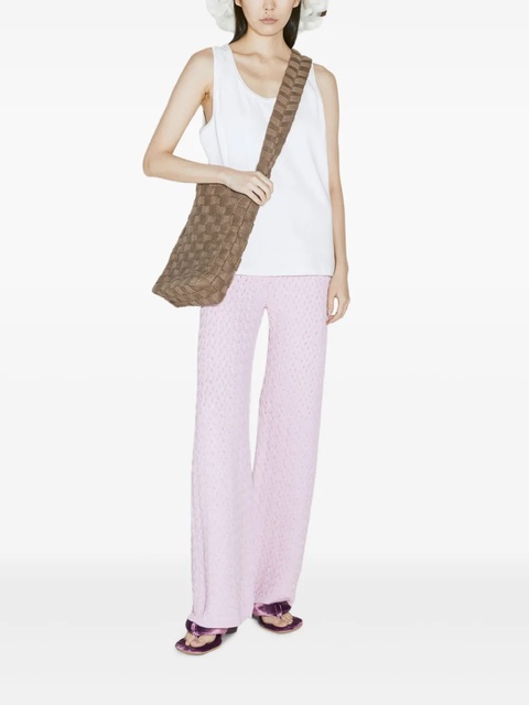 Isa Boulder Cableweave trousers - Pink - zdjęcie produktu nr 1