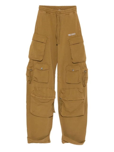 The Attico multi-pocket drawstring trousers - Green - zdjęcie produktu nr 1