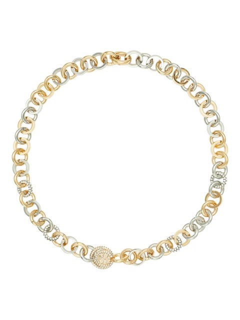 Tory Burch pave chain necklace - Gold - zdjęcie produktu nr 1