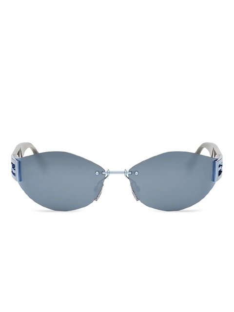 FENDI geometric-frame sunglasses - Black - zdjęcie produktu nr 1