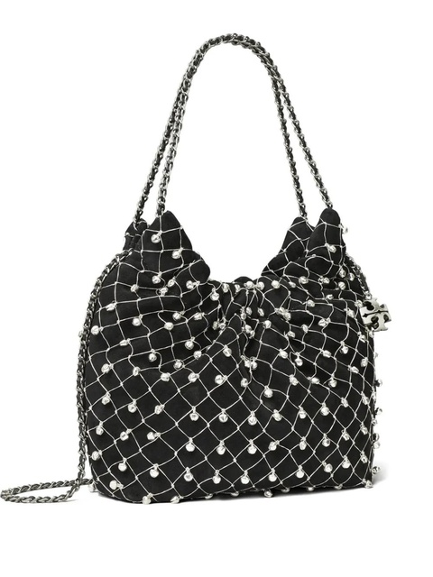 Tory Burch Fleming Bell mini tote bag - Black - zdjęcie produktu nr 1