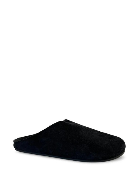 The Row Hudson leather slide - Black - zdjęcie produktu nr 1