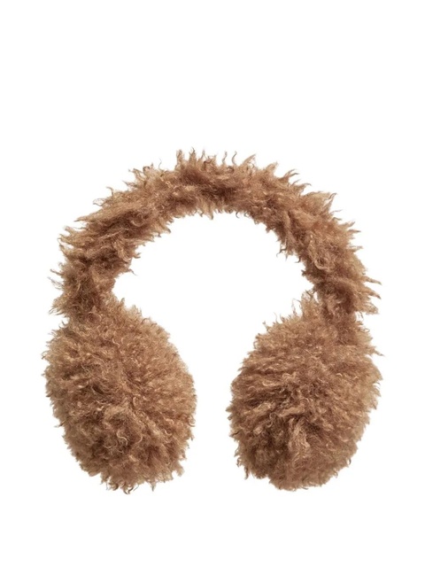 Moncler textured earmuffs - Brown - zdjęcie produktu nr 2