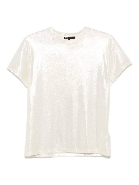 Maje lamé-effect T-shirt - Gold - zdjęcie produktu nr 1