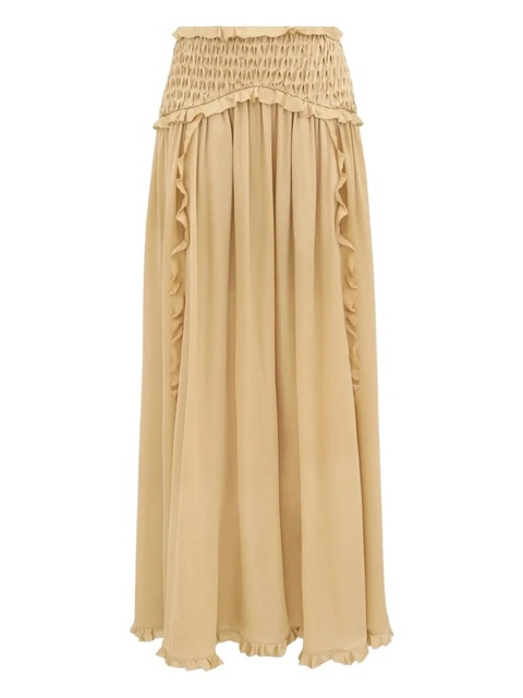 ZIMMERMANN Hypnotic ruffled maxi skirt - Neutrals - zdjęcie produktu nr 2