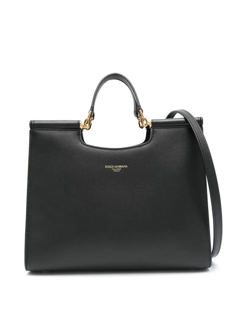 Dolce & Gabbana small Sicily tote bag - Black - zdjęcie produktu nr 1
