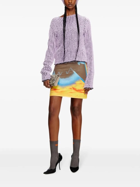 Diesel brushed sweater - Purple - zdjęcie produktu nr 2