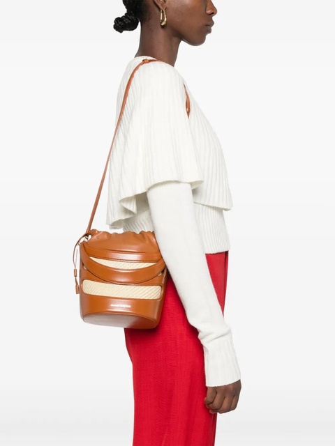 Alexander McQueen Rise bucket bag - Brown - zdjęcie produktu nr 1