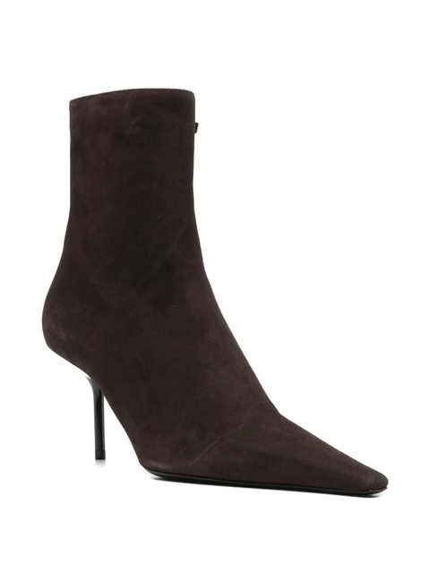 Victoria Beckham 45mm suede boots - Brown - zdjęcie produktu nr 1