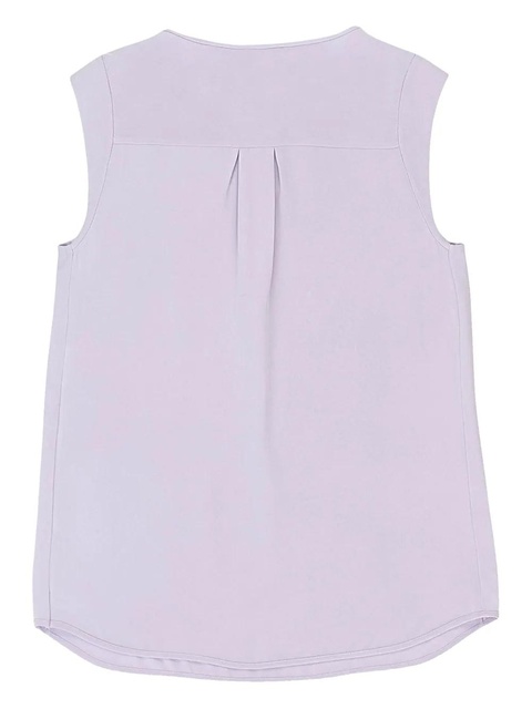 Loro Piana scoop-neck vest - Purple - zdjęcie produktu nr 2