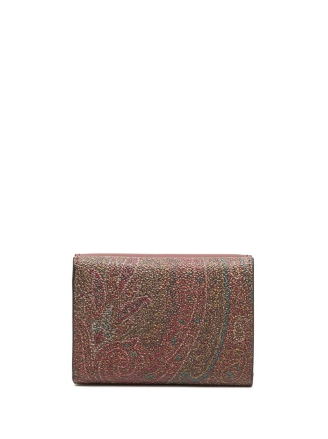 ETRO paisley-jacquard leather wallet - Brown - zdjęcie produktu nr 2