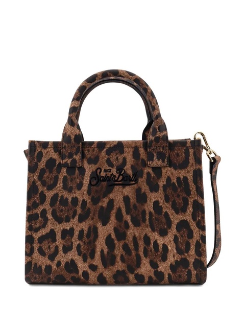 MC2 Saint Barth leopard-print shoulder bag - Brown - zdjęcie produktu nr 2