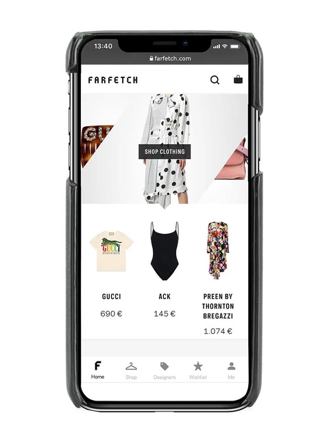 Valentino Garavani VRING iPhone X case - Black - zdjęcie produktu nr 2