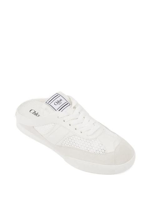 Chloé Kick lace-up mule sneakers - Neutrals - zdjęcie produktu nr 2