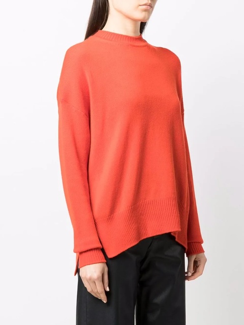 Jil Sander crew-neck cashmere jumper - Orange - zdjęcie produktu nr 2