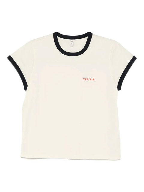 SIR. Yes Sir T-shirt - White - zdjęcie produktu nr 1