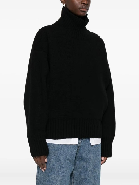 Róhe roll-neck sweater - Black - zdjęcie produktu nr 2