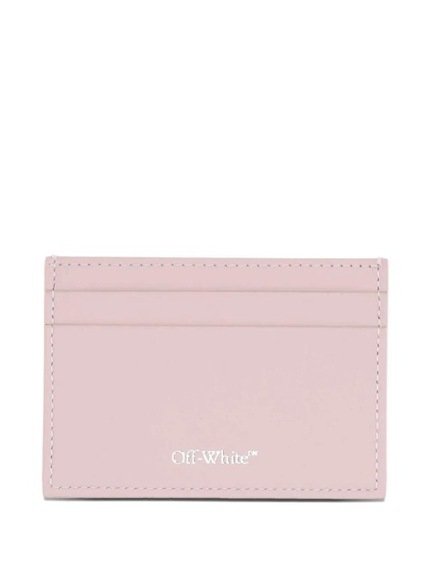 Off-White logo-patch cardholder - Pink - zdjęcie produktu nr 2