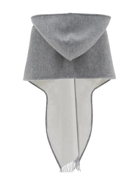 Ferragamo hooded scarf - Grey - zdjęcie produktu nr 2