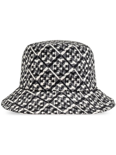 Tory Burch jacquard bucket hat - Black - zdjęcie produktu nr 1