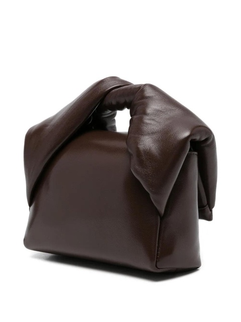JW Anderson knotted leather tote bag - Brown - zdjęcie produktu nr 2