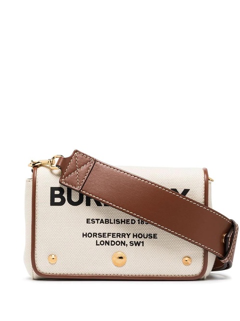 Burberry small Hackberry Horseferry print crossbody bag - Brown - zdjęcie produktu nr 1