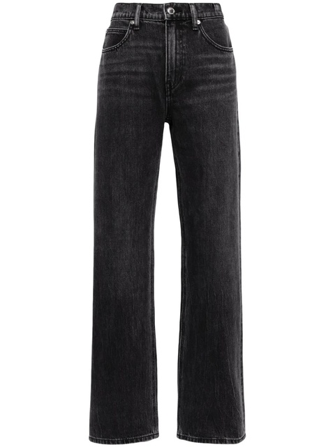 Alexander Wang EZ straight-leg jeans - Black - zdjęcie produktu nr 1