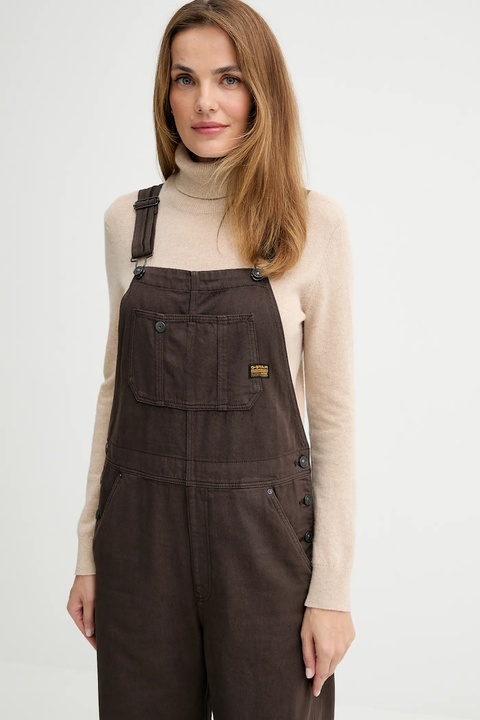 G-Star ogrodniczki jeansowe 0 damskie D26926.E078 - zdjęcie produktu nr 2
