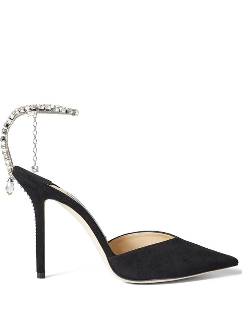 Jimmy Choo Saeda 100mm pumps - Black - zdjęcie produktu nr 1