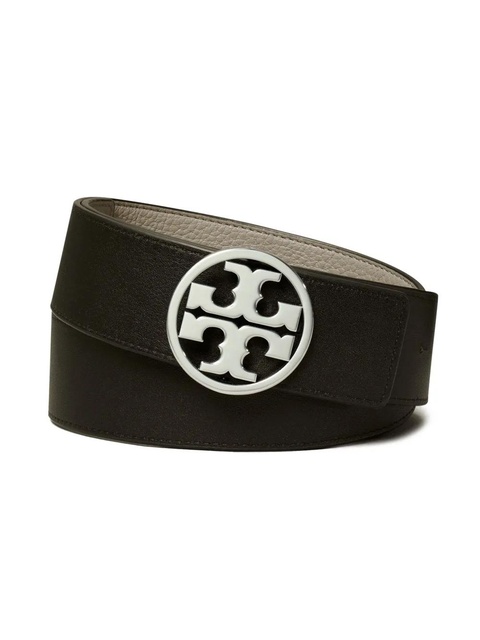 Tory Burch Miller reversible leather belt - Grey - zdjęcie produktu nr 2