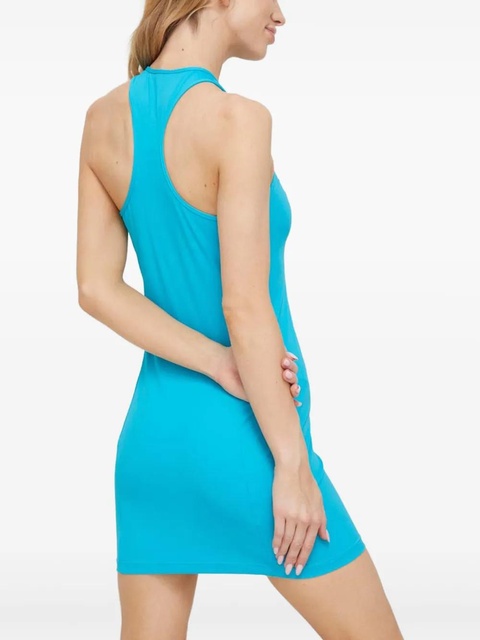PINKO logo-print racerback mini dress - Blue - zdjęcie produktu nr 2