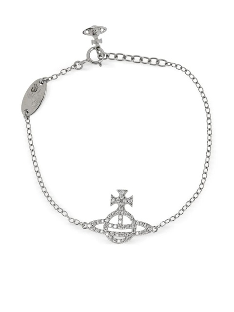 Vivienne Westwood Orb-plaque bracelet - Silver - zdjęcie produktu nr 1