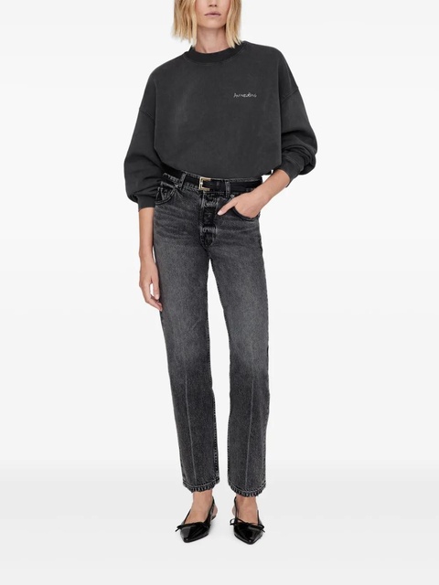 ANINE BING Jaci sweatshirt - Black - zdjęcie produktu nr 2